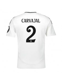 Moški Nogometna dresi replika Real Madrid Daniel Carvajal #2 Domači 2024-25 Kratek rokav